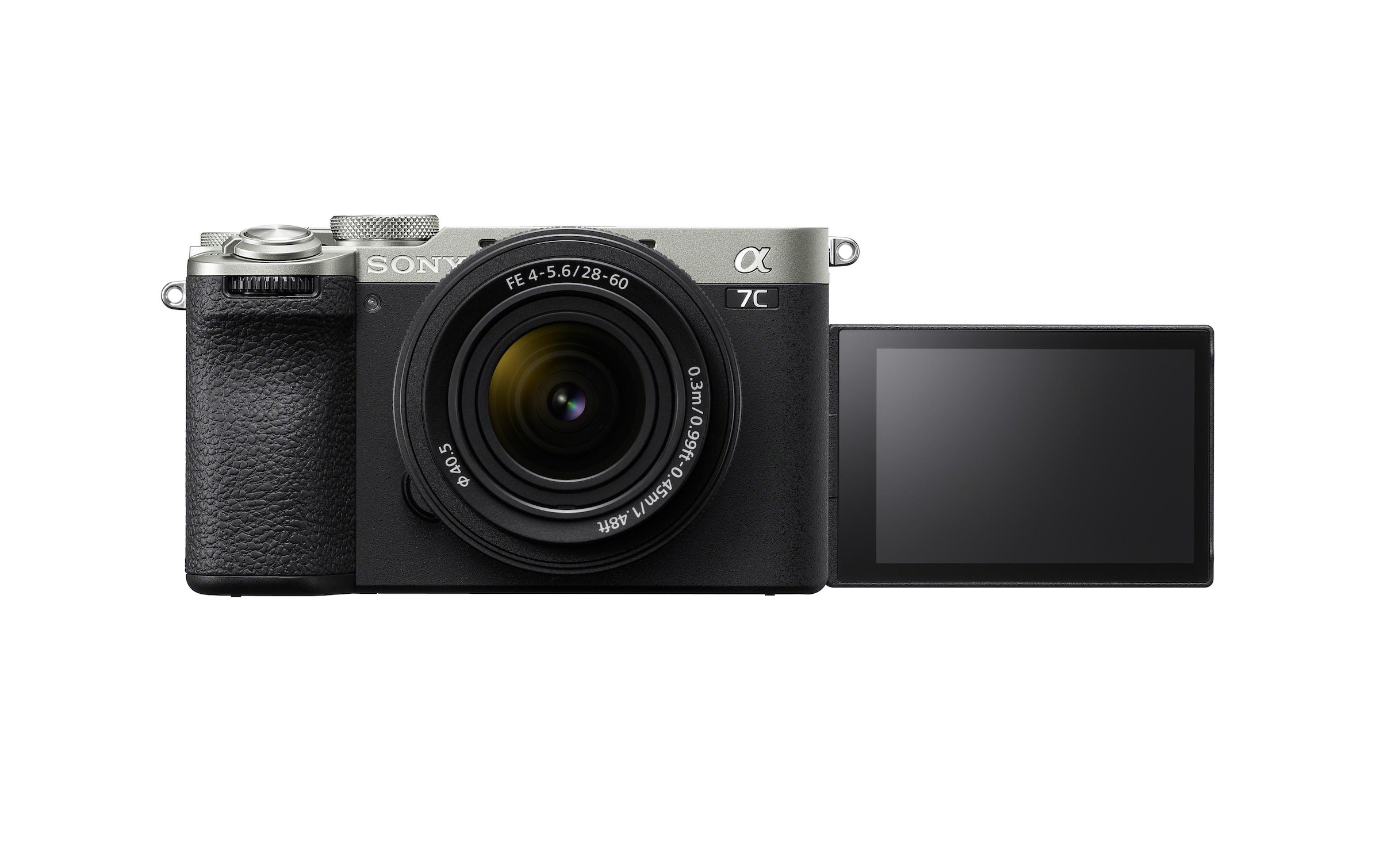 Sony Kompaktkamera »Alpha 7CII Kit 28-60mm Silber« , Bluetooth | WLAN