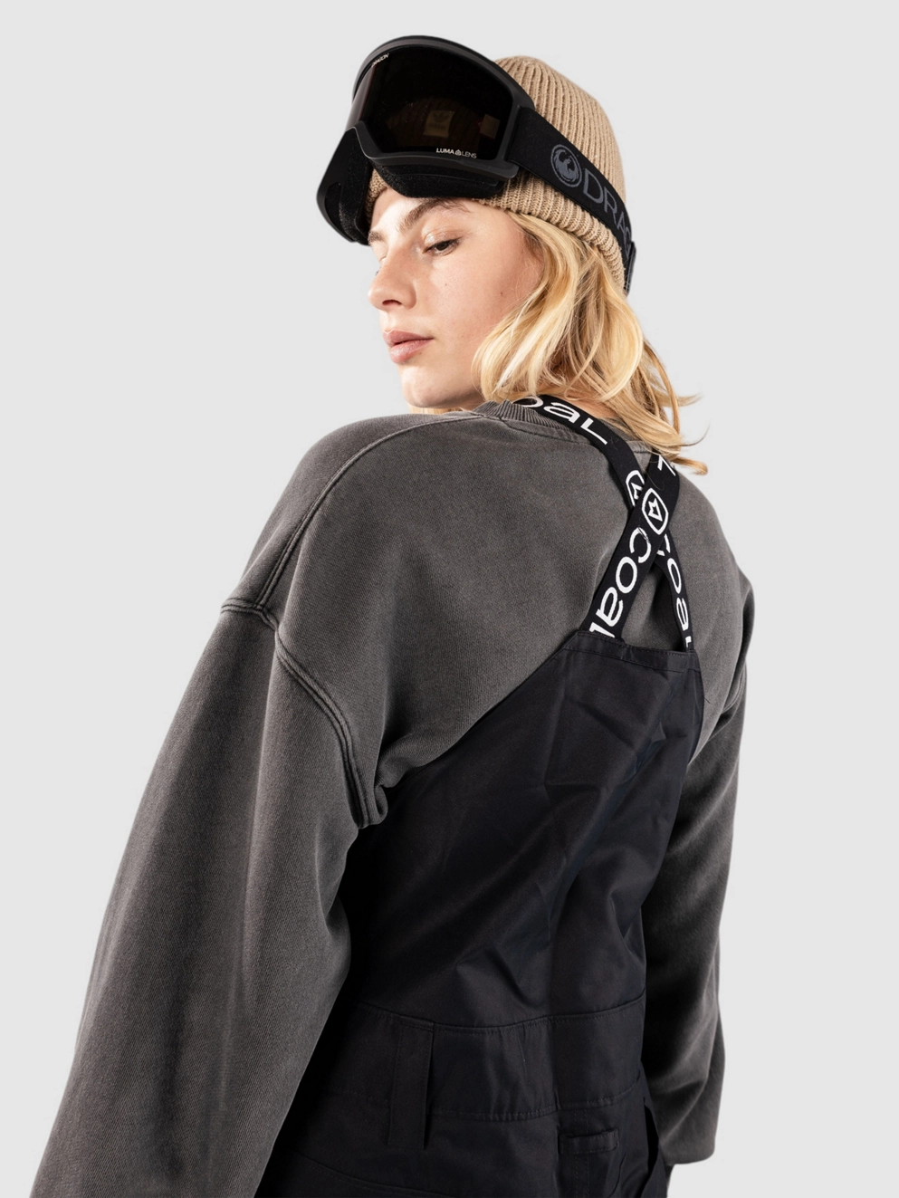 Coal Rae Bib Pants black