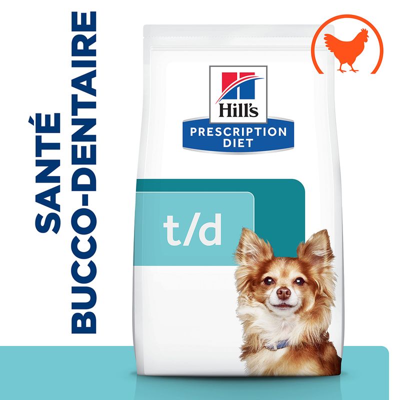 Hill's Prescription Diet t/d Dental Care Mini poulet