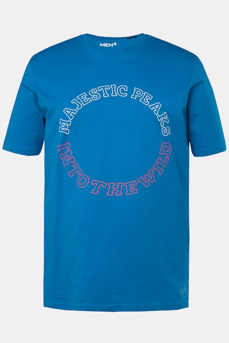 Men+ T-Shirt, Halbarm, Druck vorne, bis Gr. 8 XL