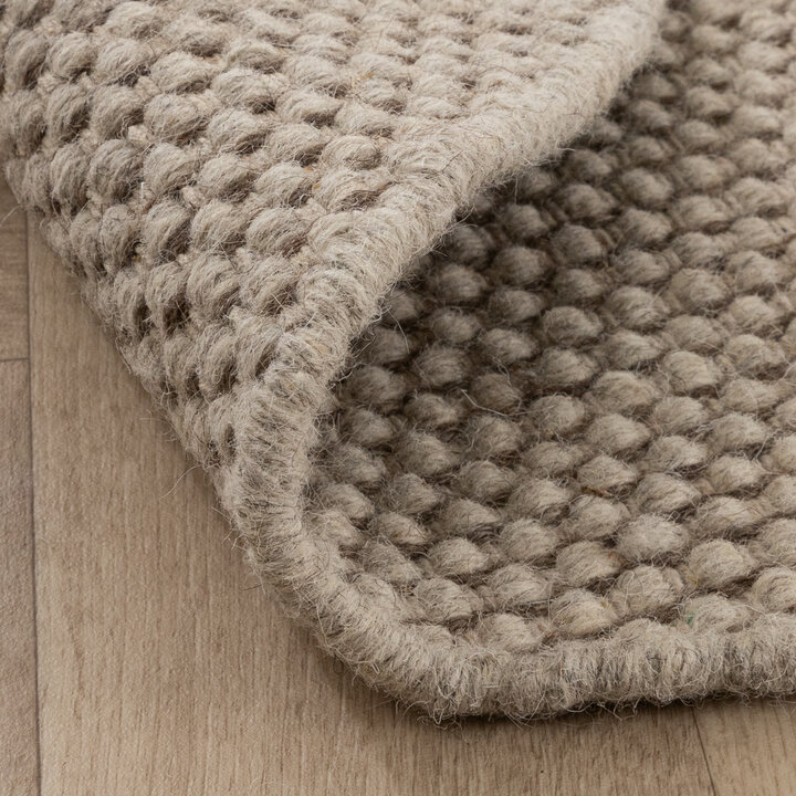 Organisch vloerkleed - Bliss Beige/Bruin