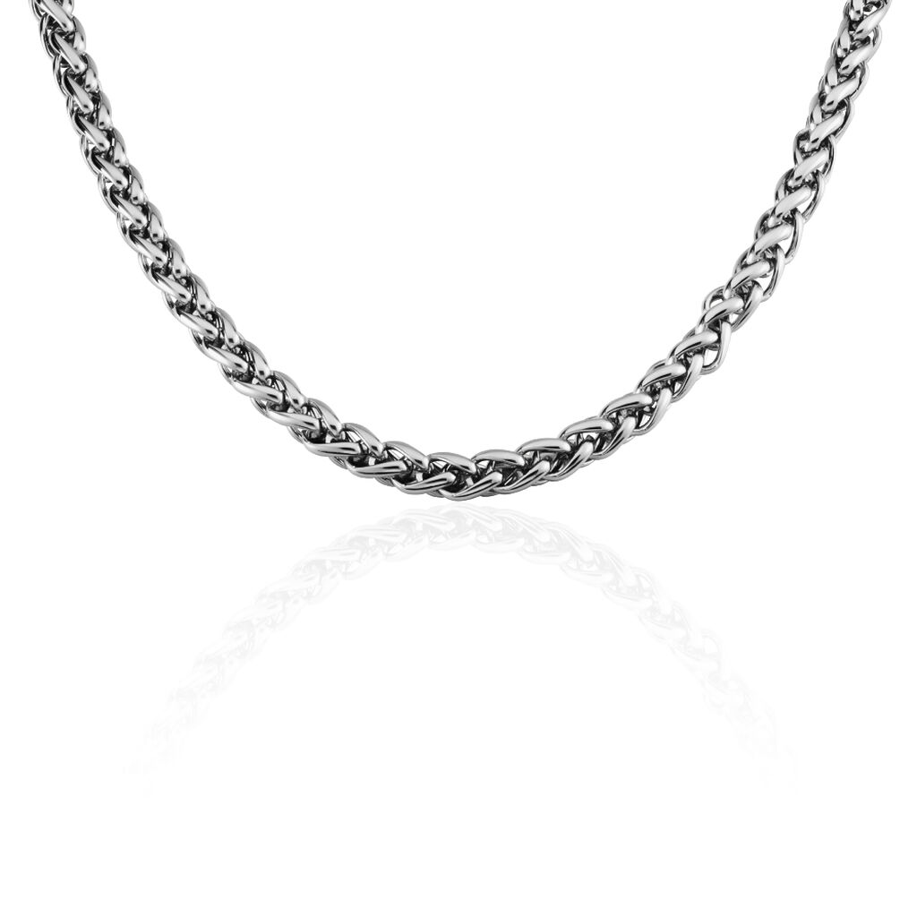 Collier Acier Gris Vasio