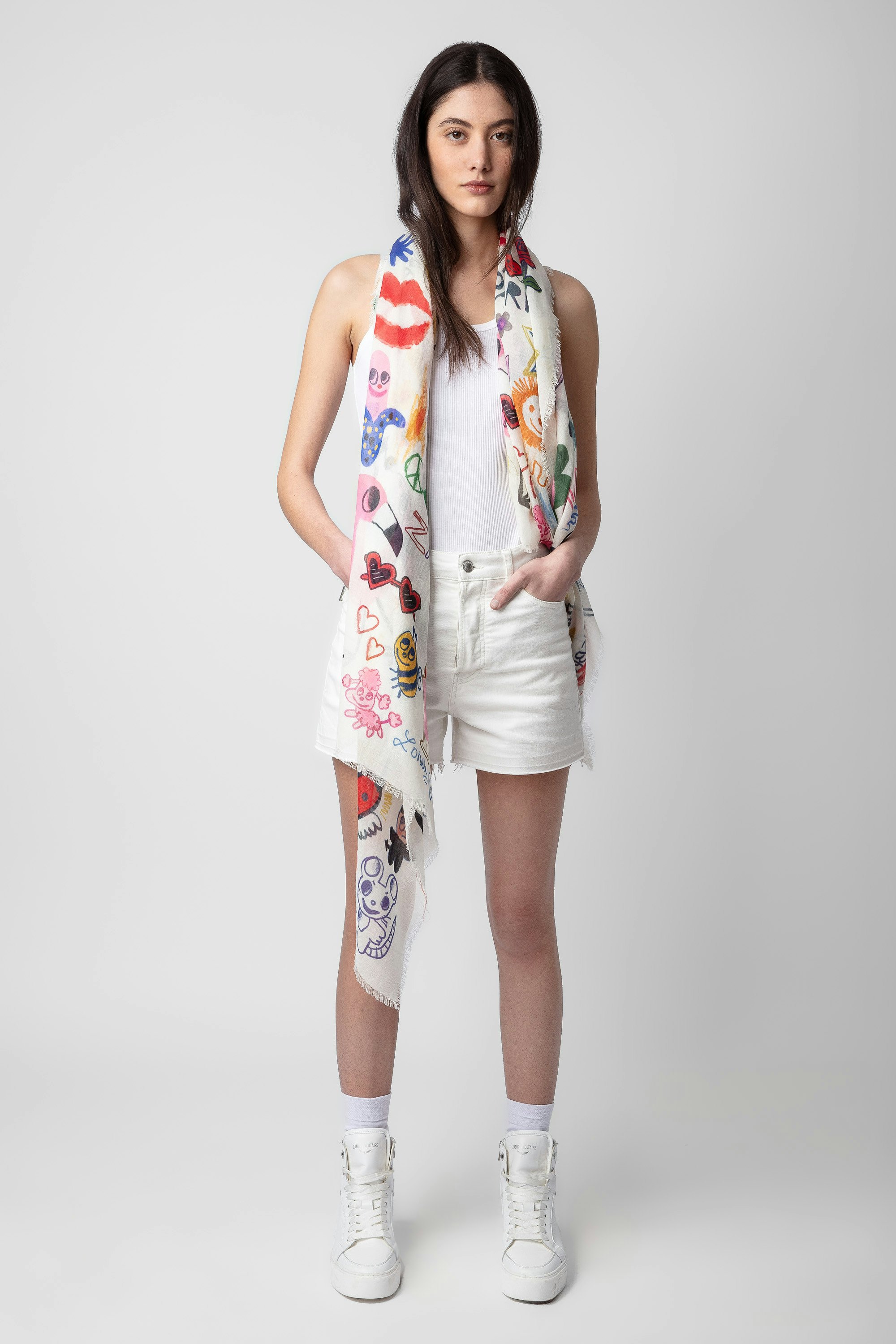 Foulard Long Delta