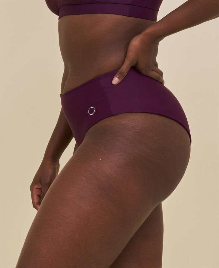 Cartel Copenhagen Ubud højtaljet bikini underdel - Deep Deep