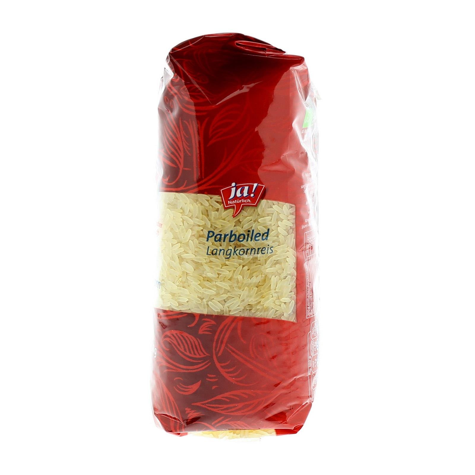 Ja! Natürlich Parboiled Reis Weiß