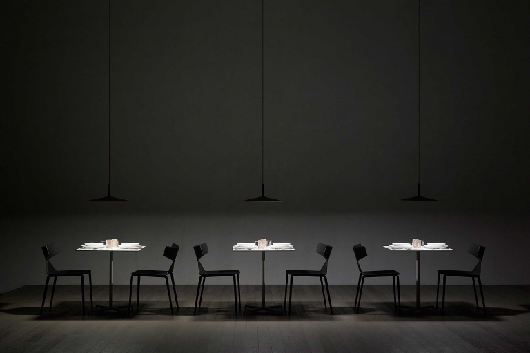 Foscarini Aplomb Large MyLight hanglamp Ø45 LED dimbaar grijs