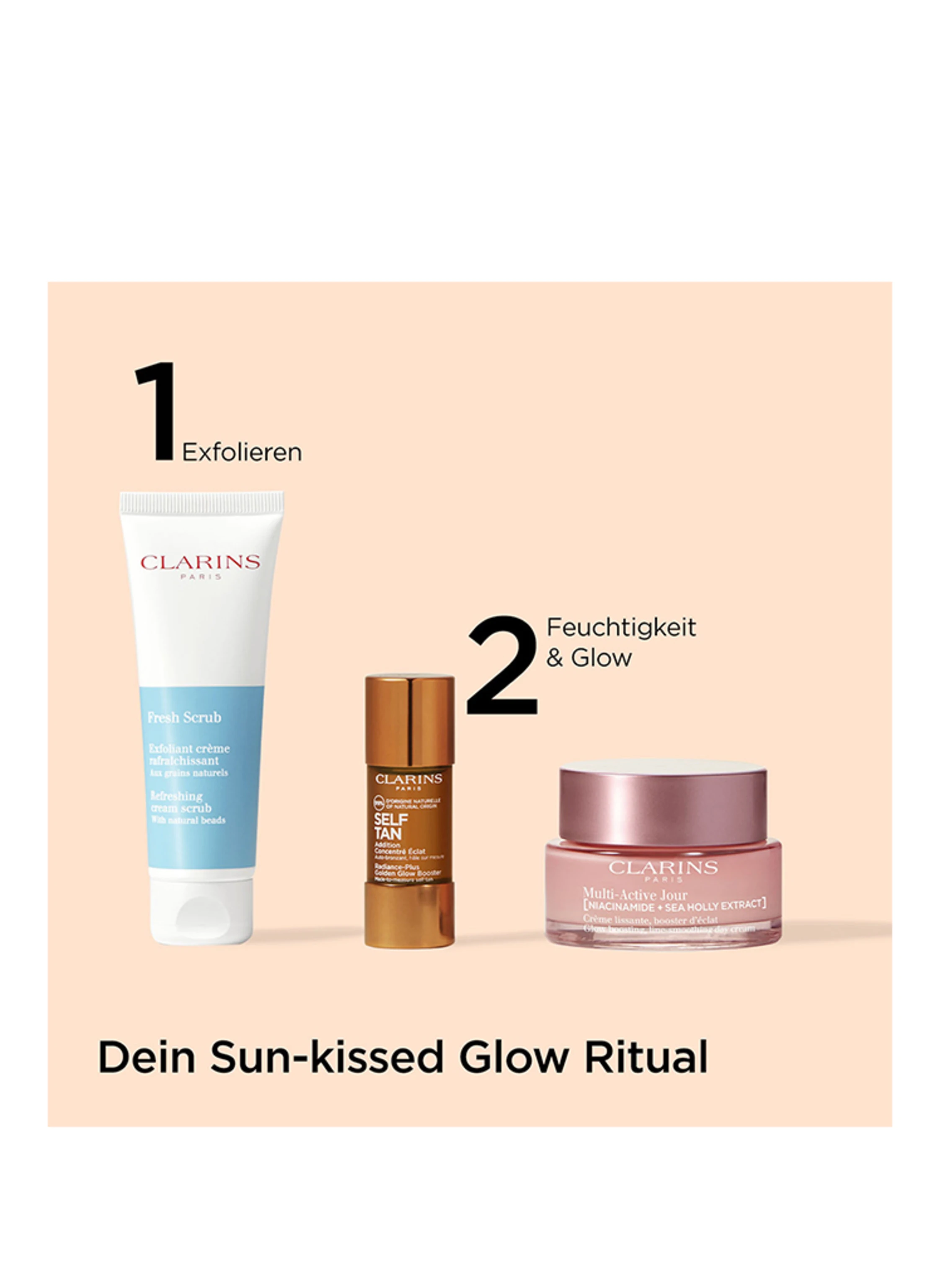 CLARINS RADIANCE-PLUS GOLDEN GLOW BOOSTER