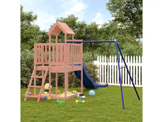 Aire de jeux d'extérieur bois massif de douglas