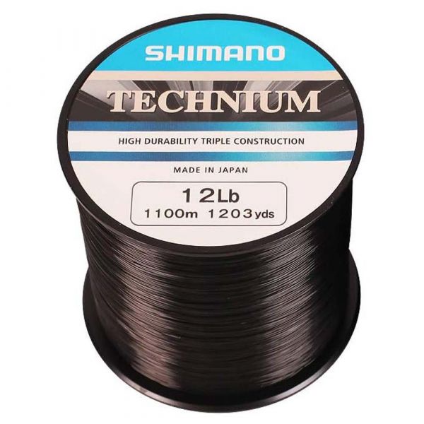 Shimano Fishing Techium Uk 1100 M Monofilament Prateado 0.320 mm