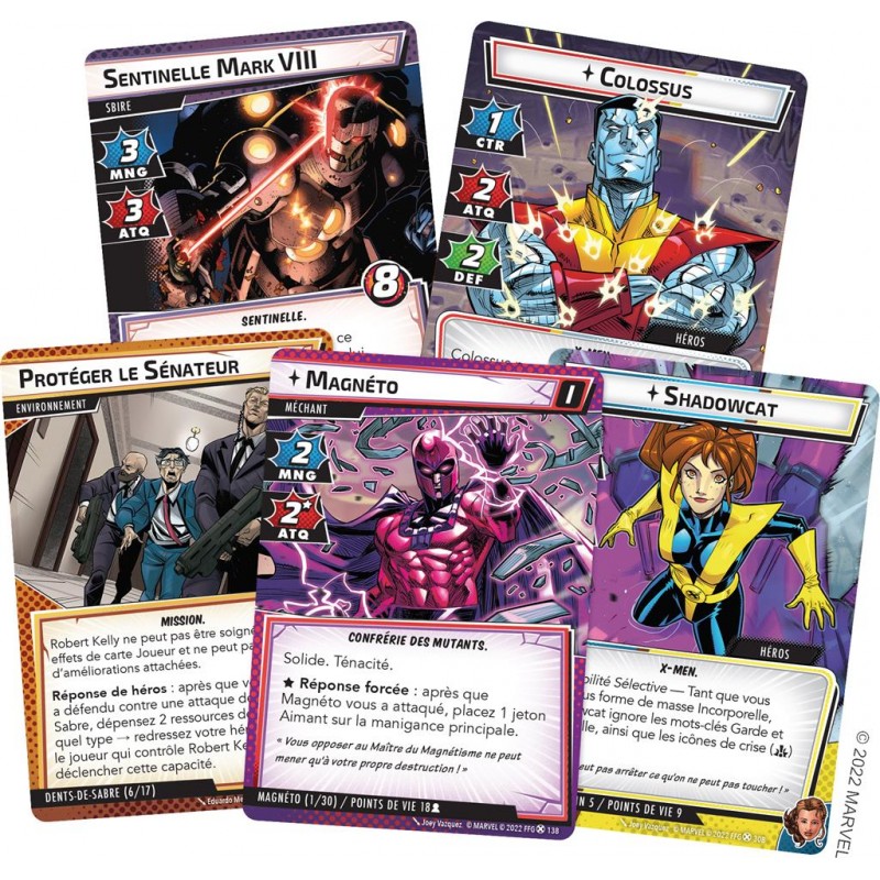 Marvel Champions JCE - Genèse des Mutants
