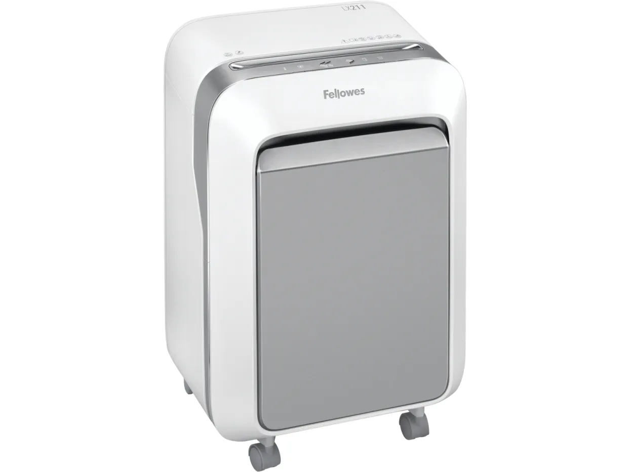 Makulator Fellowes Powershred® LX211 micro-cut 2x12 mm hvid (P-5)