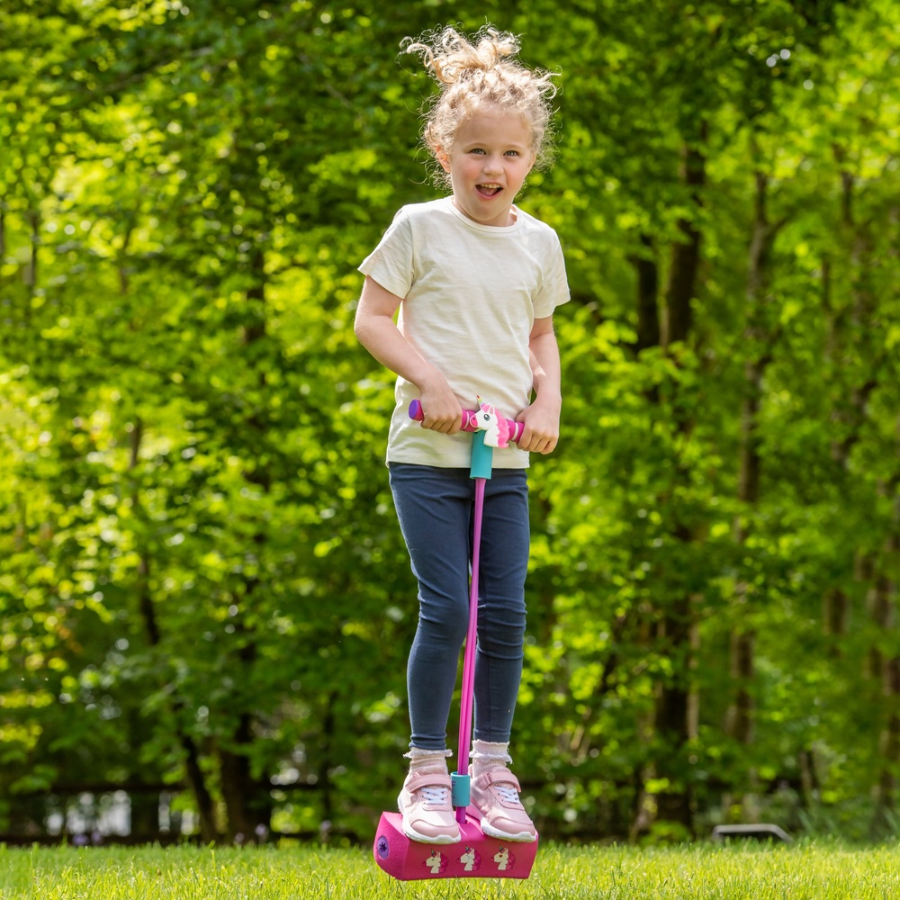 Pogo-Jumper mit Einhorn