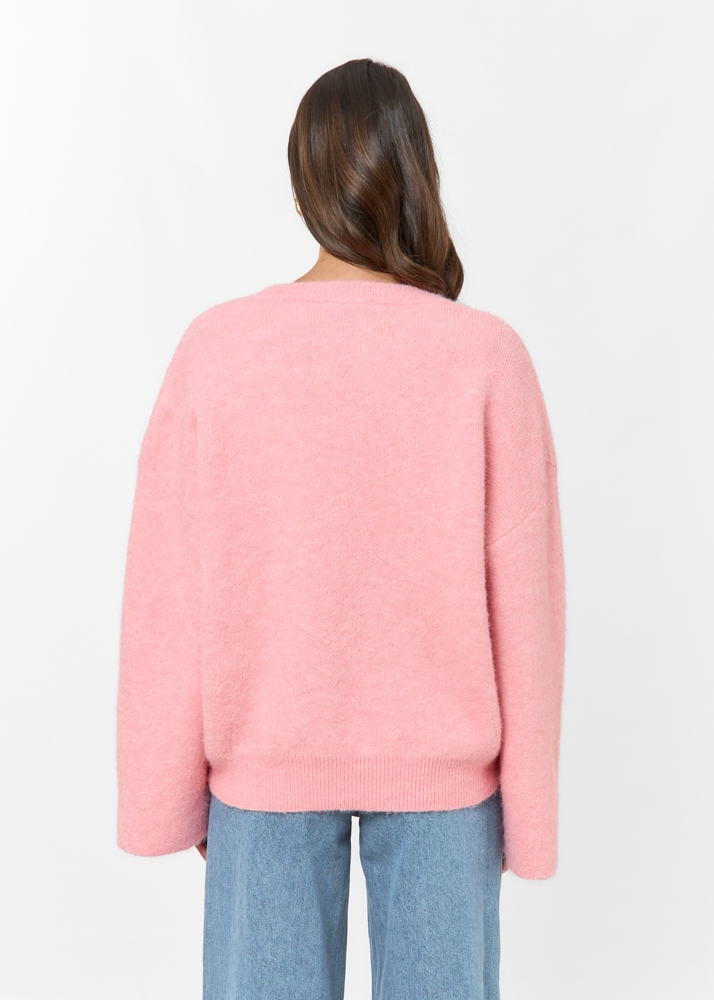 Loesje trui roze