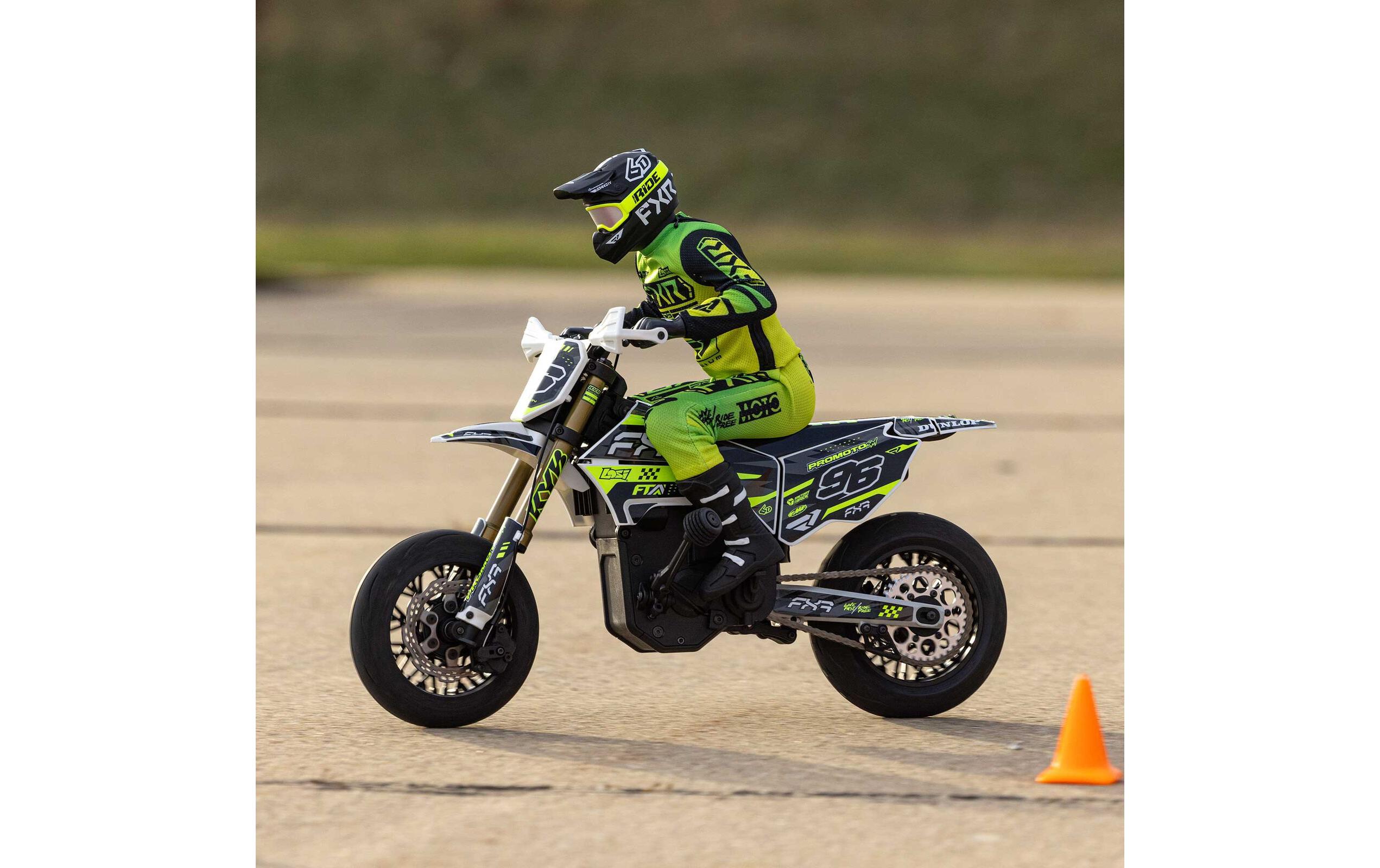 Motorrad Promoto SM FXR - ARTR 1:4<br>Leistungsstarkes RC Motocross Bike