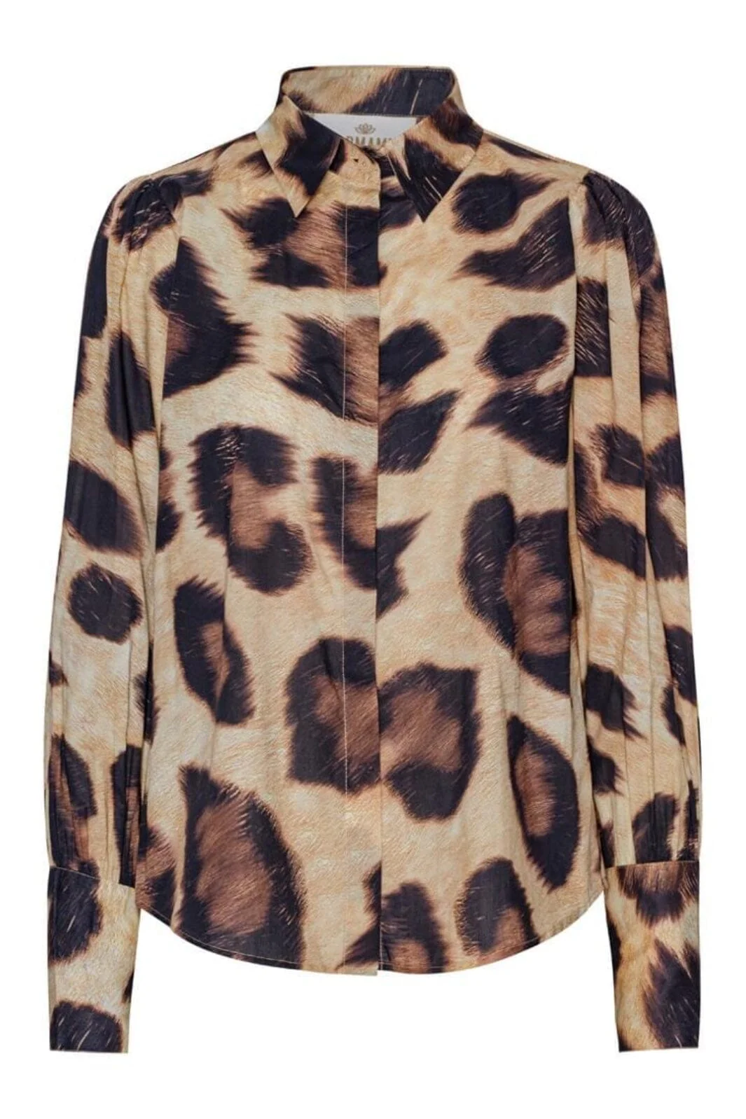 Karmamia Honey Shirt maxi leo poplin