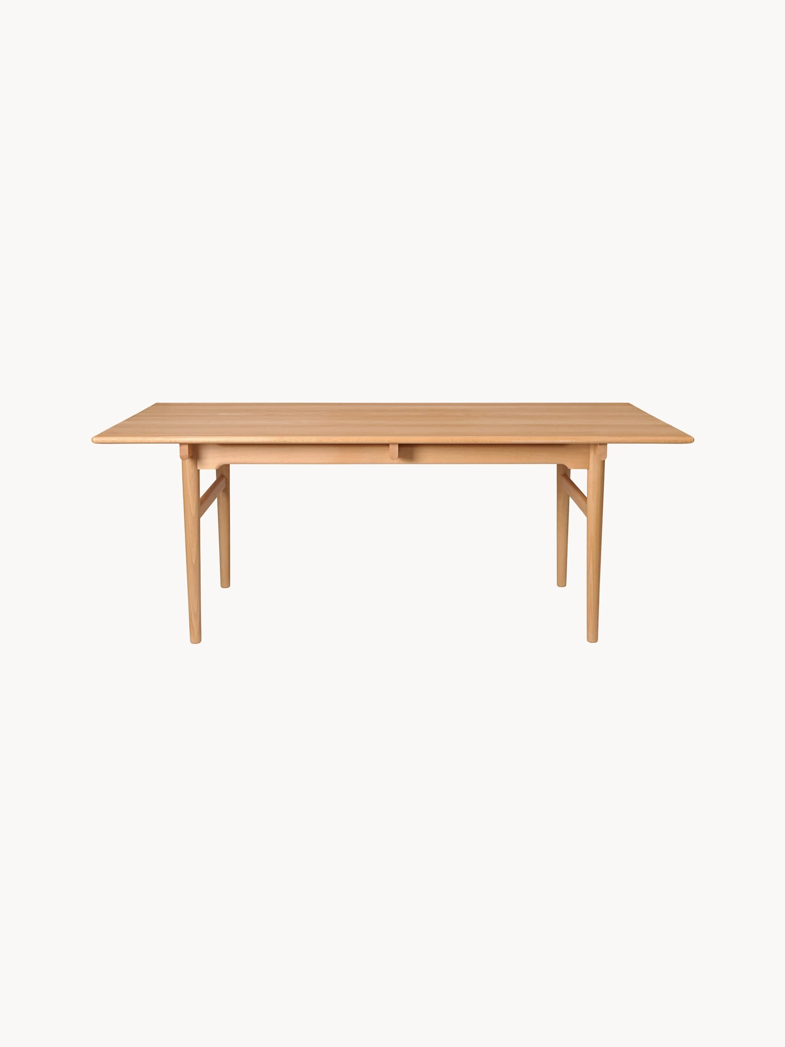 Eettafel CH327 van beukenhout, in verschillende formaten