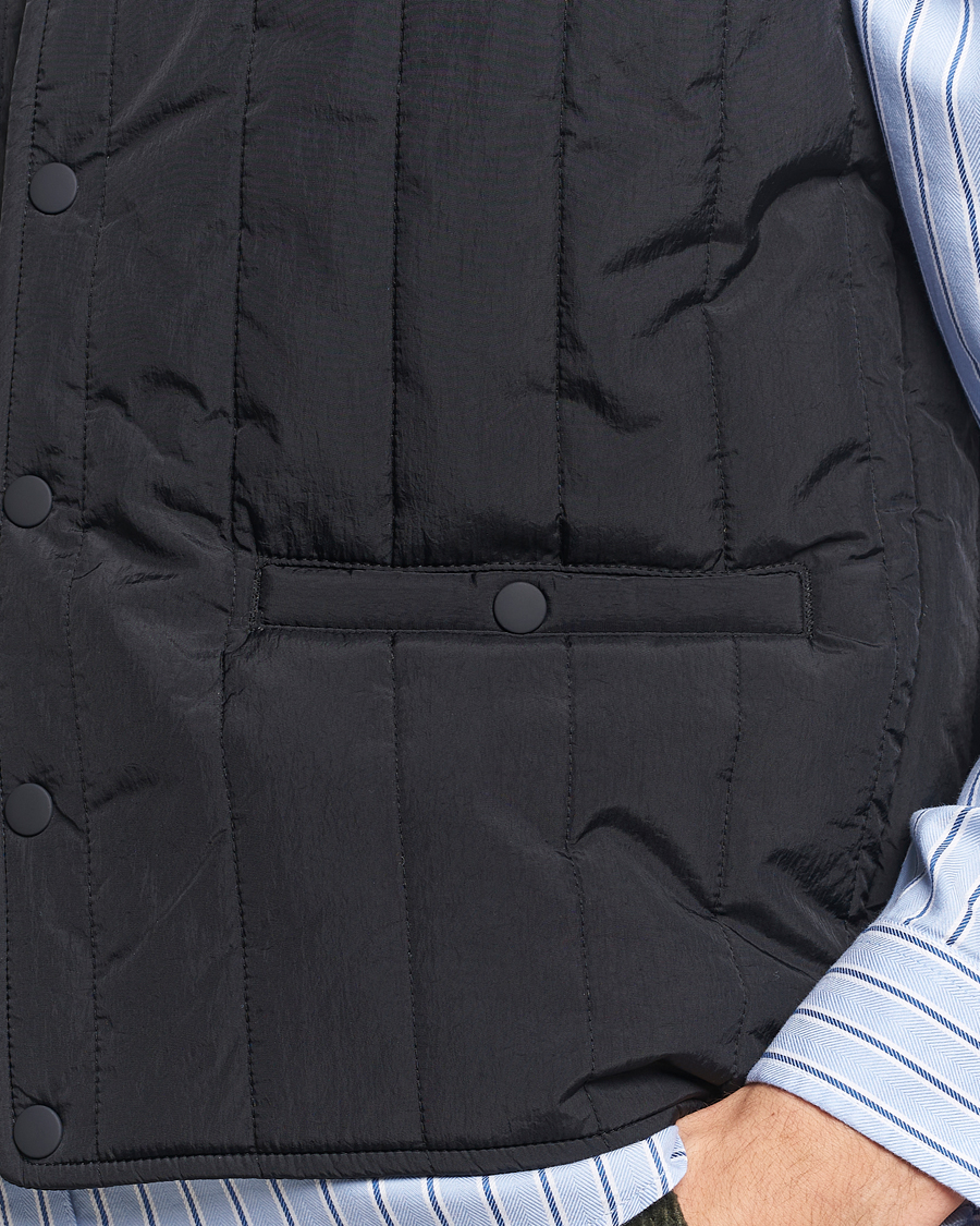 Les Deux Martin Nylon Paded Vest Black