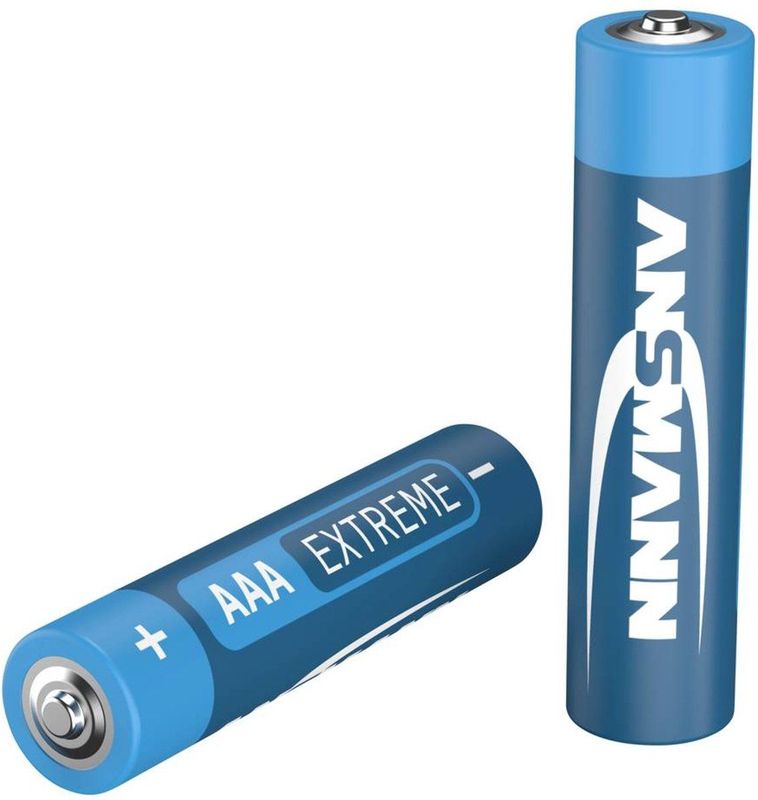Ansmann - 2x Micro Lithium Batterij - AAA - 1.5V - Set van Twee