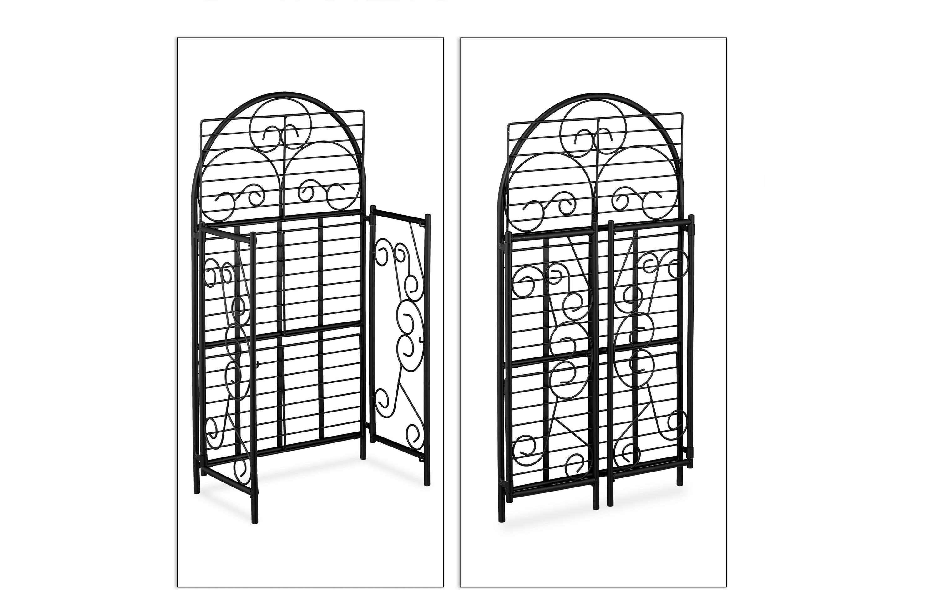 Pflanzenständer Antik 83 cm, SchwarzPflanzenregal