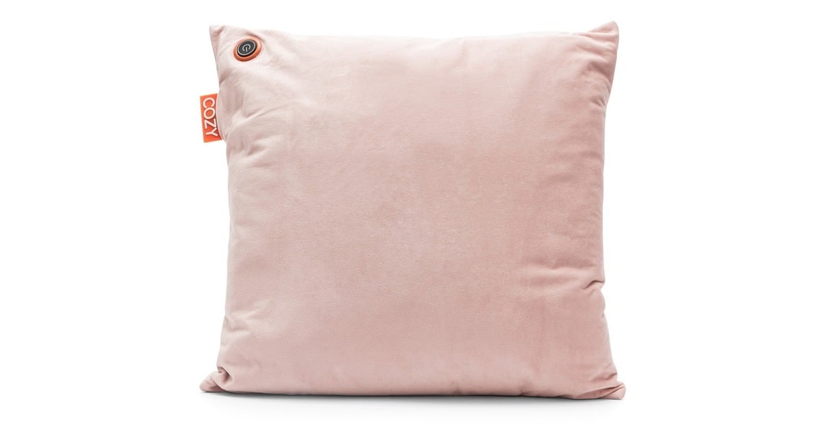 CozyUna Velvet 45 x 45 cm draadloos warmtekussen  (Lichtroze, Powerbank 5000 mAh)
