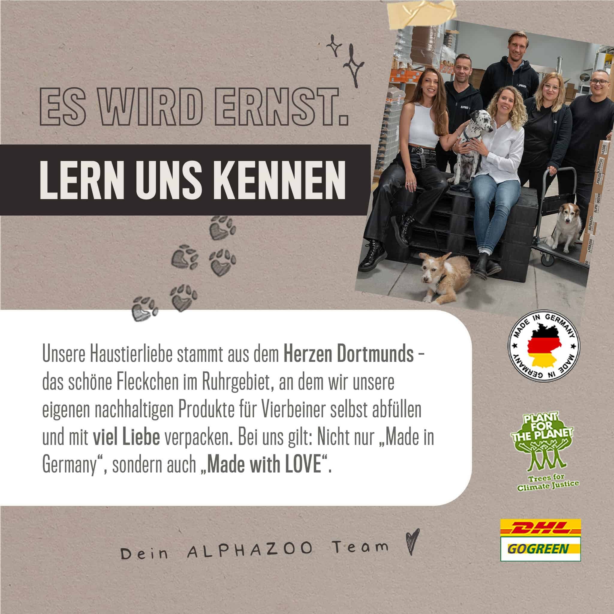 ALPHAZOO Premium Lachsöl für Hunde & Katzen I Natürliches Omega-3 Fischöl