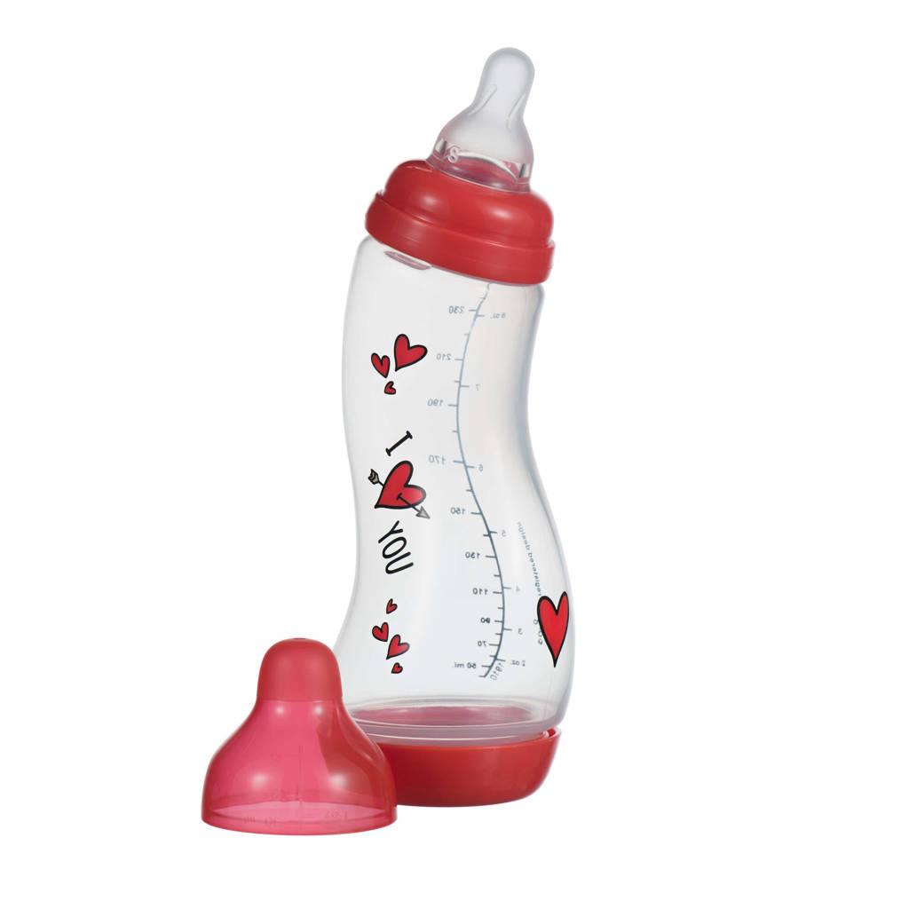 S-Babyfles - Anti Koliek - 250 ml - I Love <3