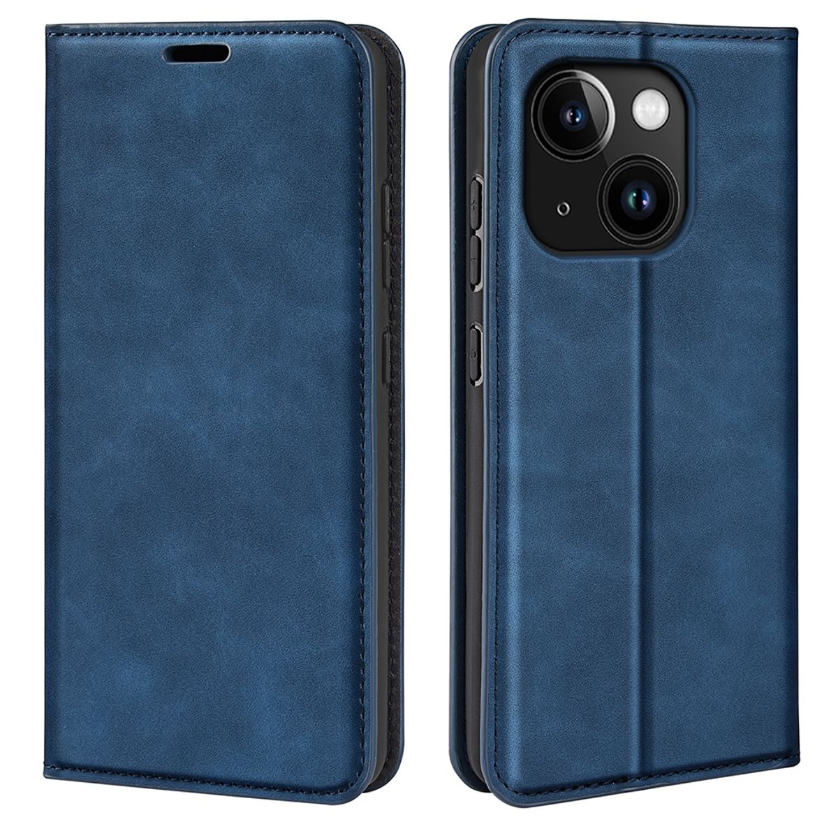 Hülle Handy Schutz für Apple iPhone 15 Plus Case Cover Klapp Tasche Wallet Etuis