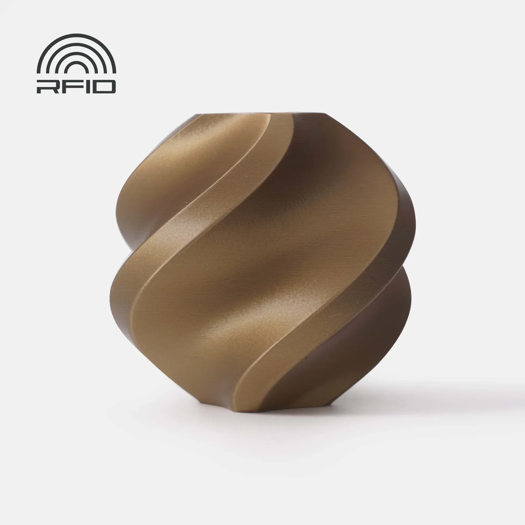 Bambu Lab  PLA Basic Bronze, Refill (1.000 g)    Leicht zu druckendes PLA mit glattem Oberflächenfinish in Bronze