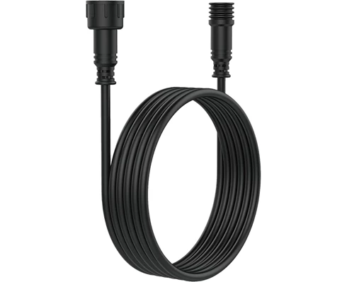 Deltaco 10 meter Outdoor lightning cable extension for garden light and decklight
