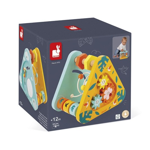 Jeu d'éveil - Triangle multi-activité - JANOD