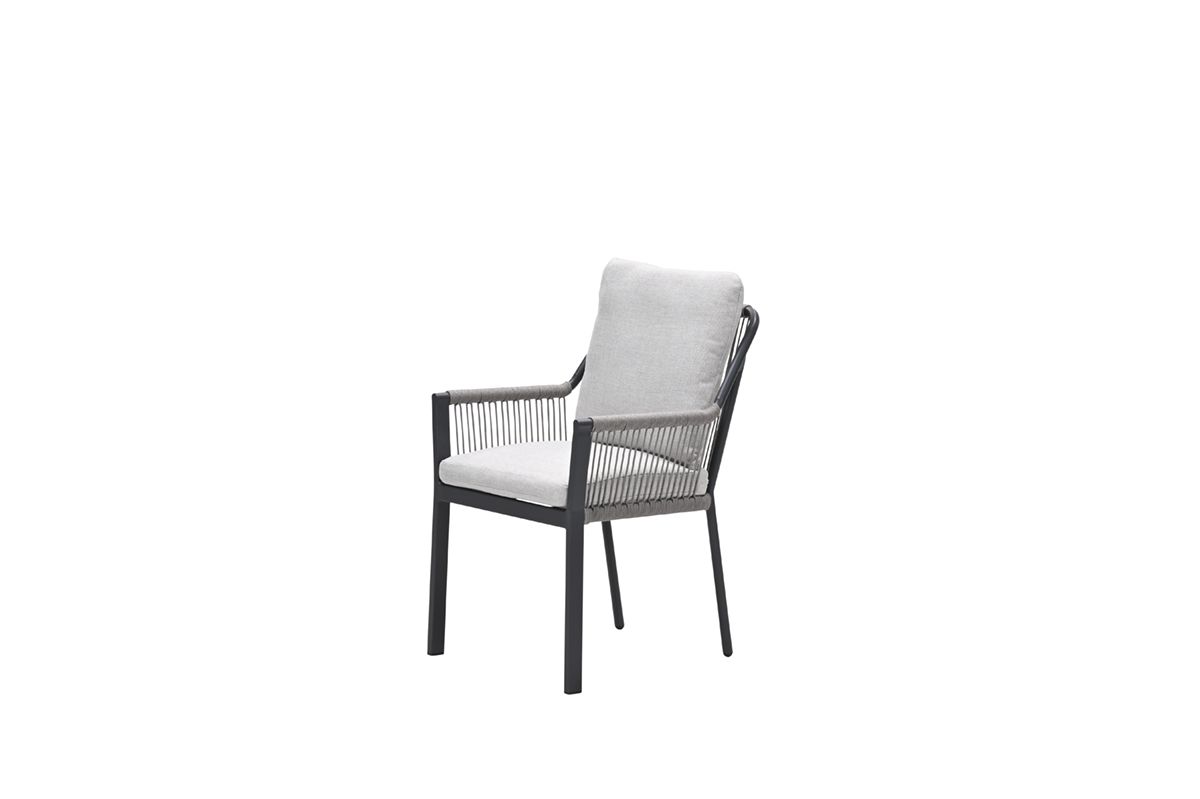Garden Impressions Raxa dining fauteuil - carbon black
