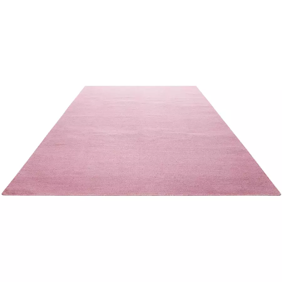 Green Looop Handweb-Teppich Nizza rosa