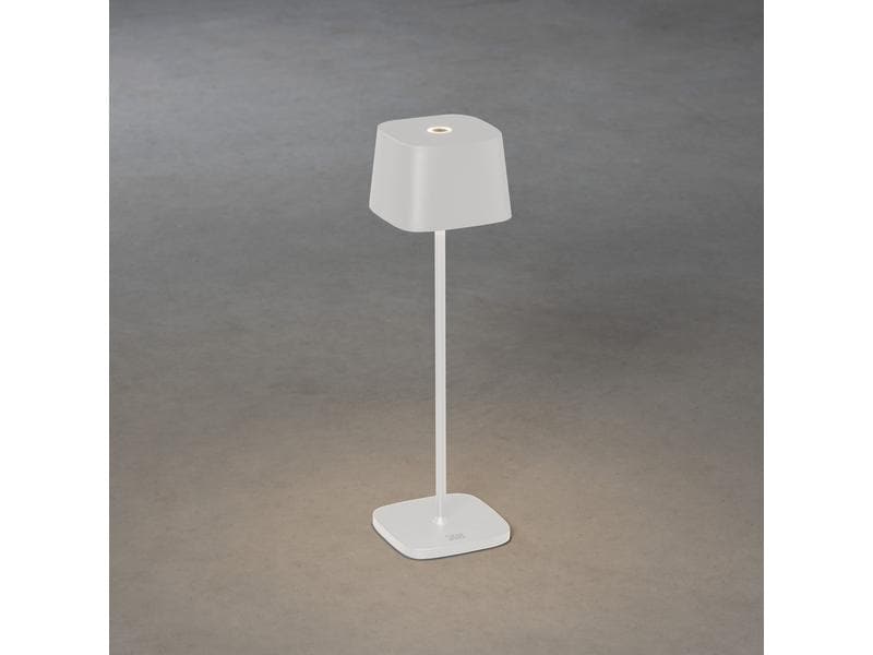 Konstsmide Akku-Tischleuchte Capri USB, 2700-3000 K, 2.2 W, Outdoor-Leuchte