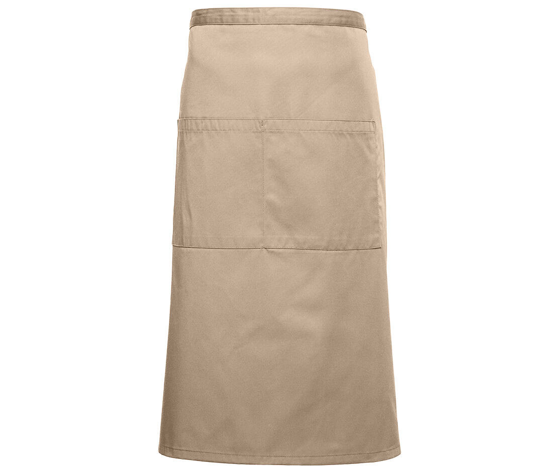 NEWGEN TB205 - Tablier Long en Coton pour Barman avec Poches