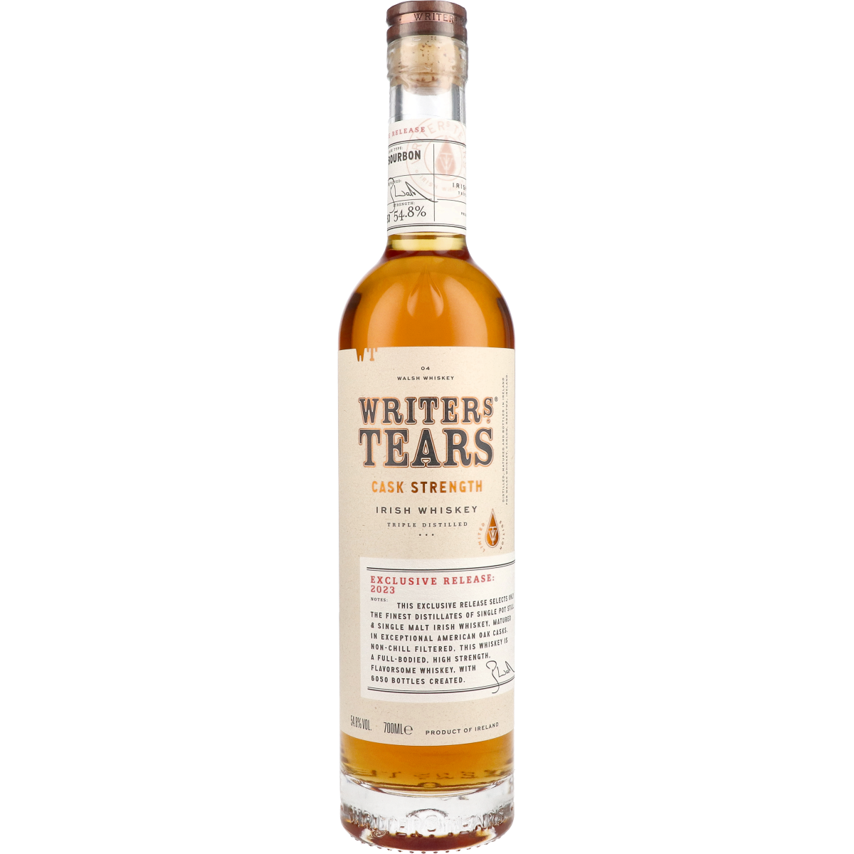 Writers Tears Cask Strength 2023 70 cl