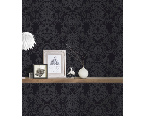 Vliesbehang 36166-3 New Home 2.0 Barokzwart