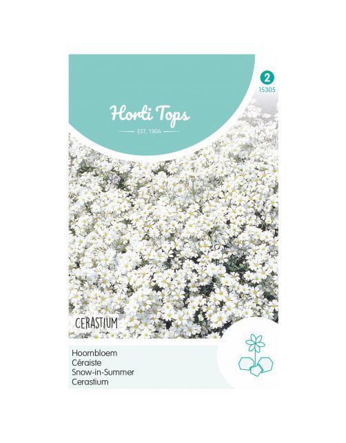 Hortitops Cerastium - Hoornbloem Wit - Bloemenzaden - 250 g
