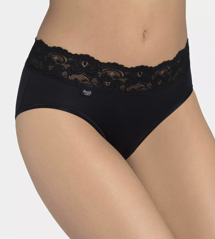 Sloggi sloggi Romance Midi 0004-black