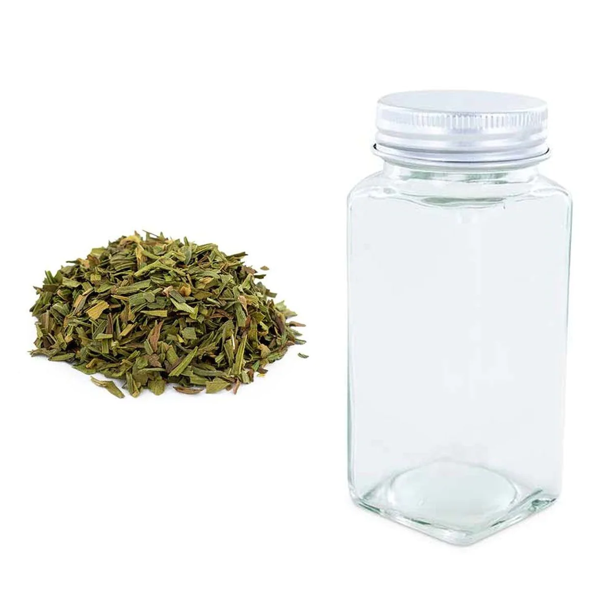 Flacon à épices poudreur + estragon bio 20 g Aromandise