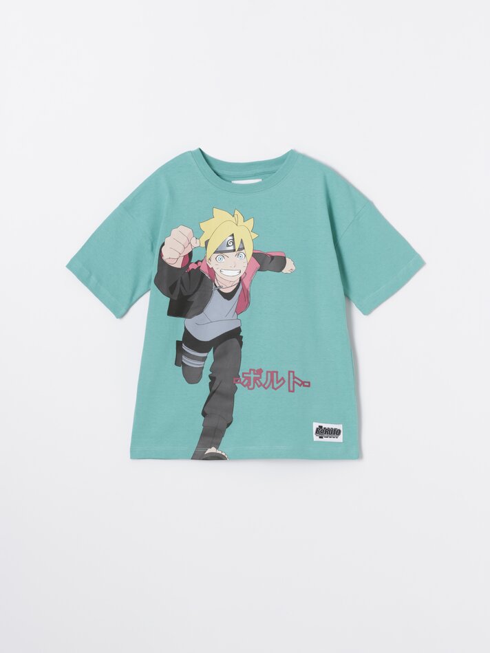 Camiseta Naruto Shippuden com estampa maxi - Oceano