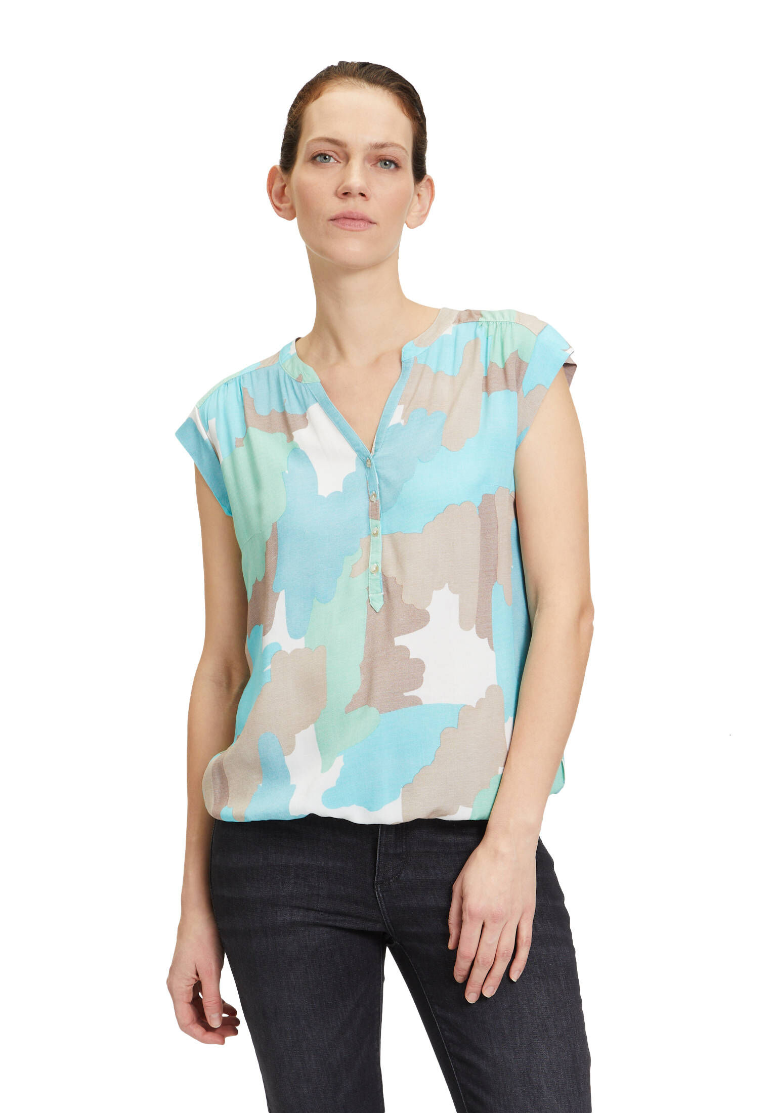 Betty & Co| Damen Blusentop mit Print
