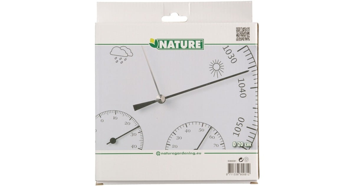 NatureBaro-, thermo- en hygrometer weerstation