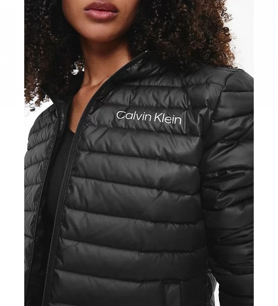 Jaqueta acolchoada Calvin Klein PW preta
