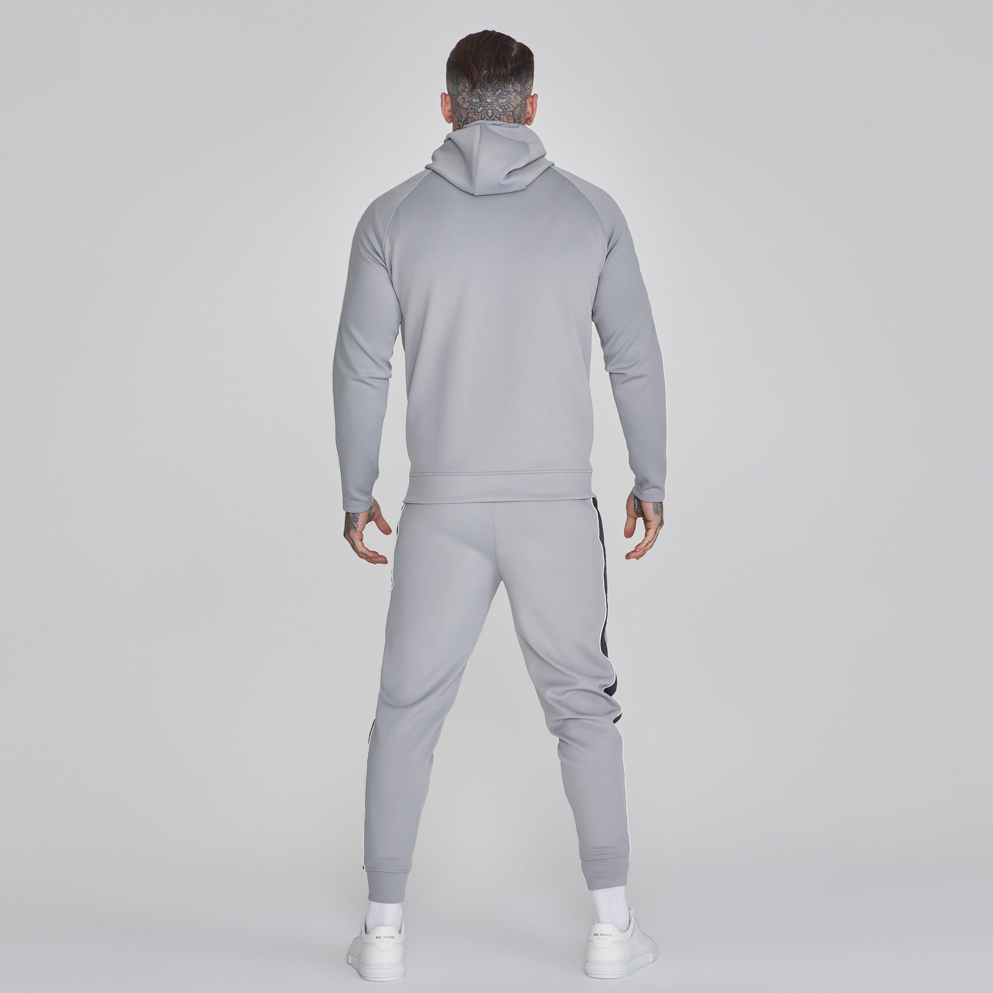 SikSilk Hoodie and Joggers Set Mens