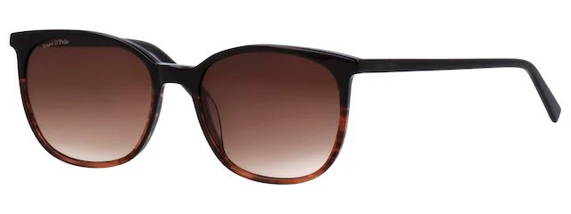 Marc O'Polo Sonnenbrille »Modell 506188« Form Feminin, Logoschriftzug auf Bügel, Kunststofffassung