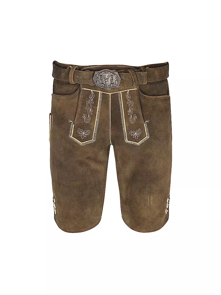 BECKERT Lederhose LEO  hellbraun