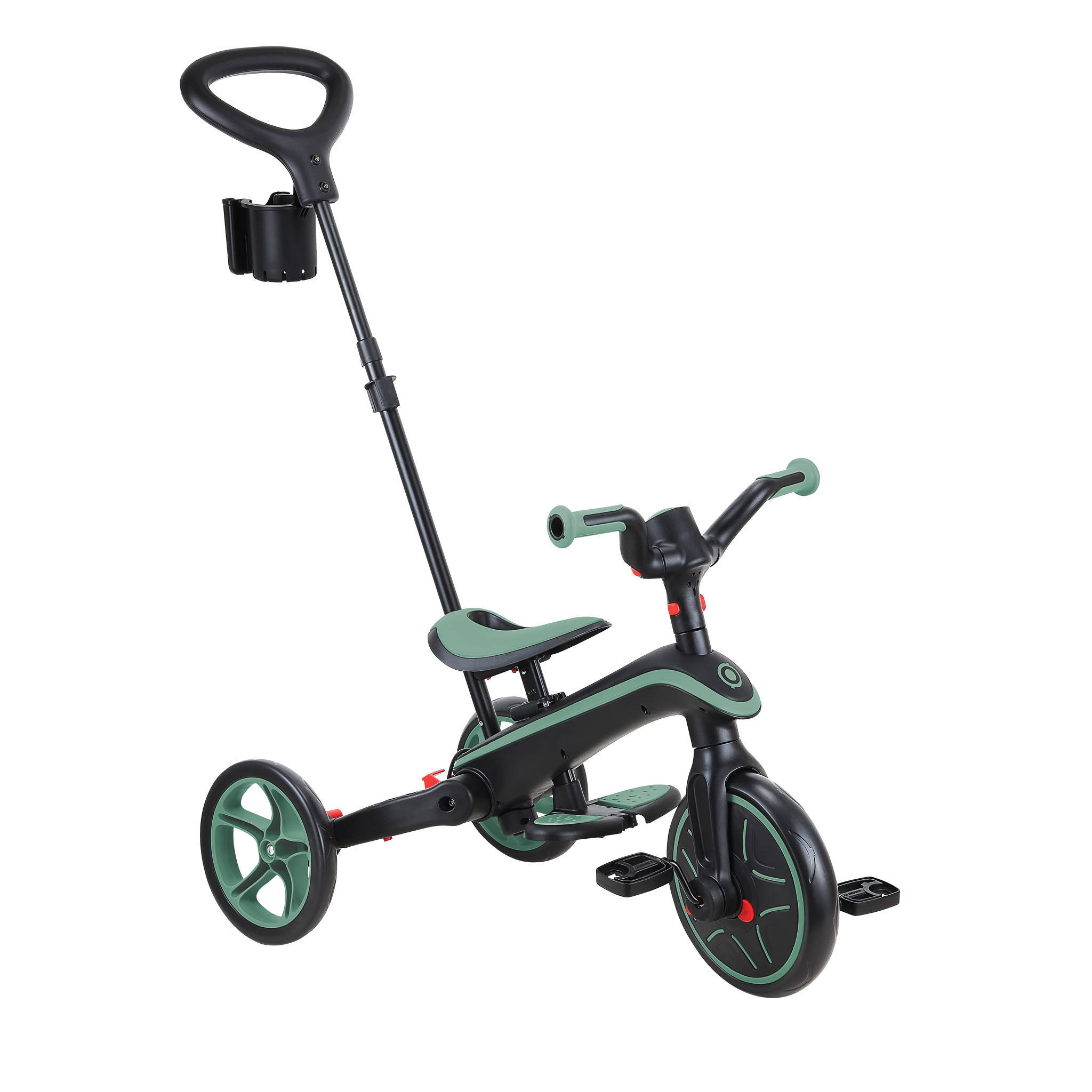 Globber Trike Foldable 4 in 1 Olive