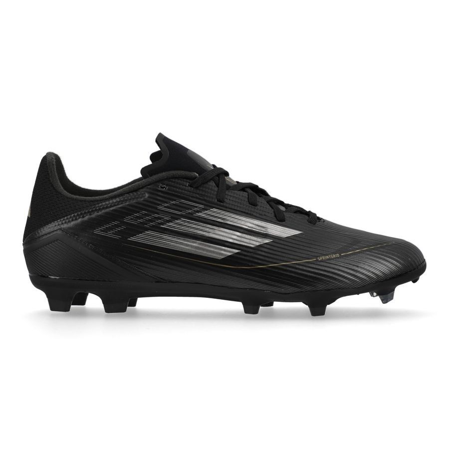 adidas F50 League FG/AG Dark Spark - Noir/Argenté/Doré
