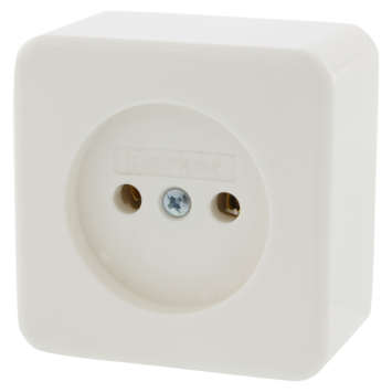 Berker Opbouw Enkel Stopcontact Wit