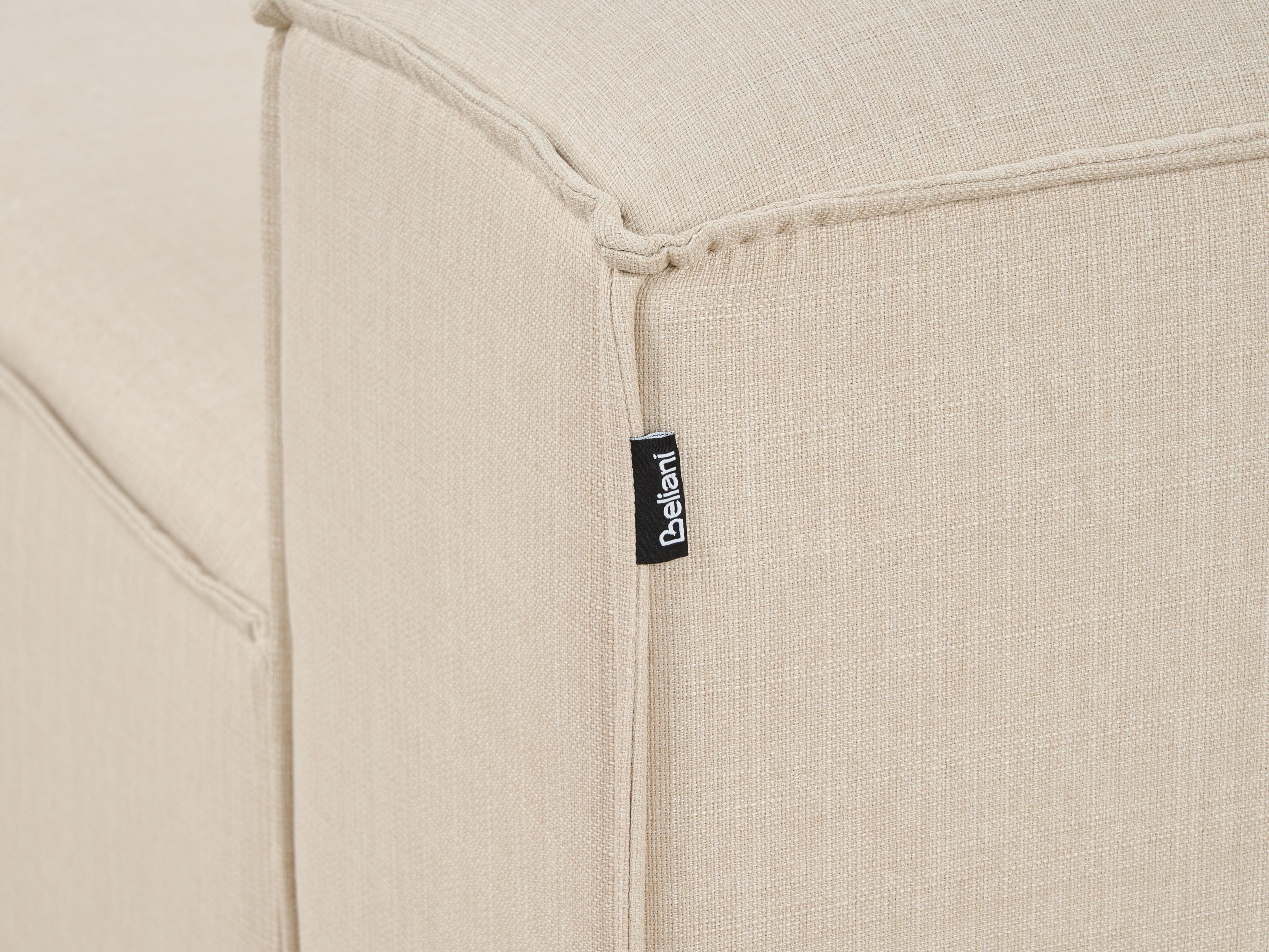 Modulaire hoekbank 4-zits ARDAL Stof Beige linkszijdig